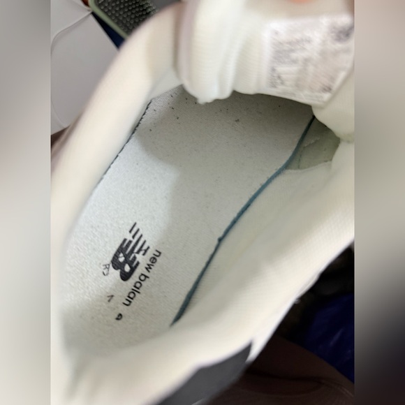 New Balance 9060White and Black Athletic Shoes - Picture 8 of 9